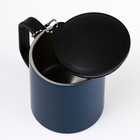 Термокружка, 180 мл, «Мастер К», сохраняет тепло 2 ч, 8.5×6.8 см, темно-синяя - Фото 4