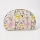 Набор косметичек на молниях, 5 в 1, цвет бежевый - Фото 3