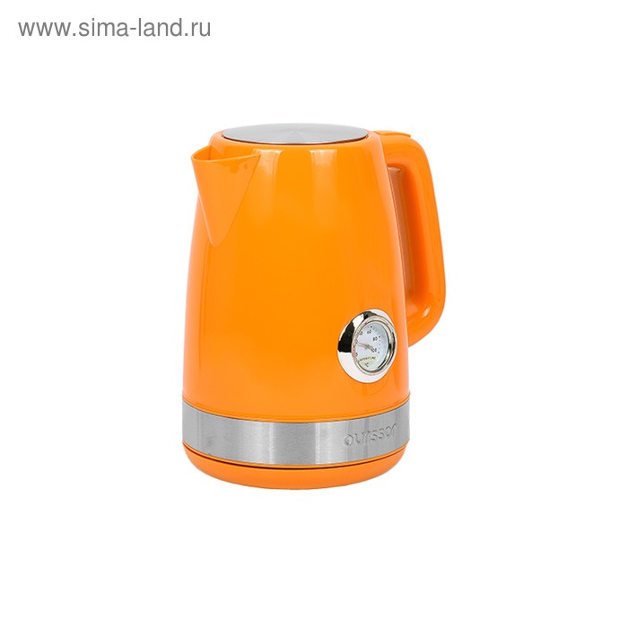 Чайник электрический Oursson EK1716P/OR, пластик, 1.7 л, 2200 Вт, оранжевый
