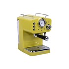 Кофеварка Oursson EM1500/GA, рожковая, 1100 Вт, автоотключение, зелёная - фото 51332662