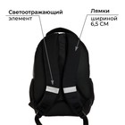 Рюкзак молодёжный, 44 х 30 х 17 см, эргономичная спинка, Calligrata Р "Котик" - Фото 5