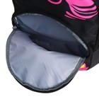 Рюкзак молодёжный, 44 х 30 х 17 см, эргономичная спинка, Calligrata Р "Графити фуксия" - Фото 16