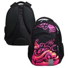 Рюкзак молодёжный, 44 х 30 х 17 см, эргономичная спинка, Calligrata Р "Графити фуксия" - Фото 6