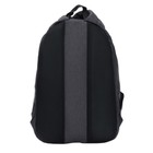Рюкзак молодёжный, 38 х 28 х 19 см, эргономичная спинка, Calligrata Э "Полоска", чёрный - Фото 12