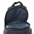 Рюкзак молодёжный, 38 х 28 х 19 см, эргономичная спинка, Calligrata Э "Полоска", чёрный - Фото 16