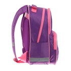 Рюкзак школьный, 37 х 26 х 13 см, эргономичная спинка,Calligrata ТИМ"Бабочка" - фото 44215114