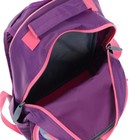 Рюкзак школьный, 37 х 26 х 13 см, эргономичная спинка,Calligrata ТИМ"Бабочка" - фото 44215117