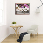 Картина "Щенки у забора" 43х53 см - фото 47608434