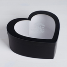 Набор коробок-сердец с PVC, упаковка подарочная, «Тебе от меня», 16 х 14 х 6 - 22 х 20 х 9 см - Фото 4