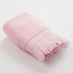Полотенце махровое LoveLife Fringe 30х60 светло-розовый,100% хлопок, 360 г/м2