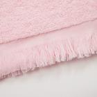 Полотенце махровое LoveLife Fringe 30х60 светло-розовый,100% хлопок, 360 г/м2 - Фото 2