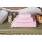 Полотенце махровое LoveLife Fringe 70х130 светло-розовый, 100% хлопок, 360 г/м2 - фото 33714443