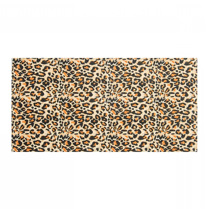 Повязка трикотажная, цвет леопард, размер 24х49 - Фото 1