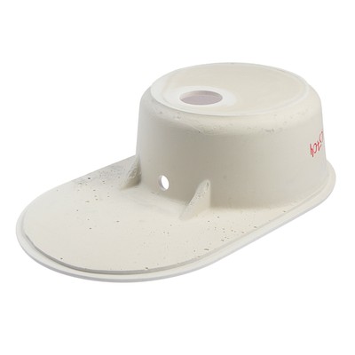 Мойка кухонная из камня ZETT lab. 110/Q7, 730×450×210 мм, матовая, цвет хлопок