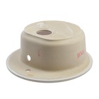 Мойка кухонная из камня ZETT lab. 3/Q5, d=510 мм, глубина 19 см, матовая, песочная - фото 24595137