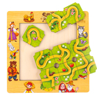 Головоломка «Составь дорожку. Русские народные сказки», 9 деталей - Фото 5