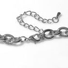 Кулон «Цепь» шар, цвет серебро, L=35 см - Фото 2
