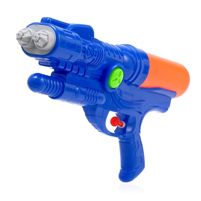 Водный пистолет «Дабл», 2 ствола, 30 см, цвета МИКС - фото 1889426778