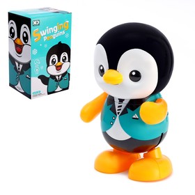 Игрушка «Пингвинёнок», работает от батареек, танцует, световые и звуковые эффекты