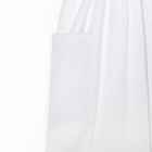 Полотенце - килт махровое с карманом банное «Экономь и Я», 50×150 см, хлопок 100%, белое - Фото 6