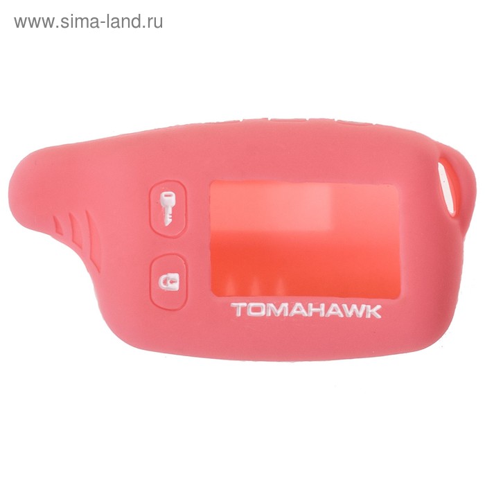 Чехол брелка TOMAHAWK TW9010,9020,9030 силиконовый, Розовый