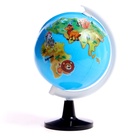 Глобус детский с наклейками «Изучаем животный мир» - Фото 13