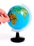 Глобус детский с наклейками «Изучаем животный мир» - Фото 4