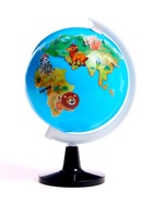 Глобус детский с наклейками «Изучаем животный мир» - Фото 5