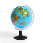 Глобус детский с наклейками «Изучаем мировые достопримечательности» - Фото 4