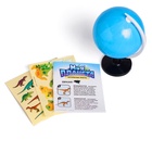 Глобус детский с наклейками «Моя планета», эпоха динозавров - Фото 2