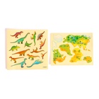 Глобус детский с наклейками «Моя планета», эпоха динозавров - Фото 3