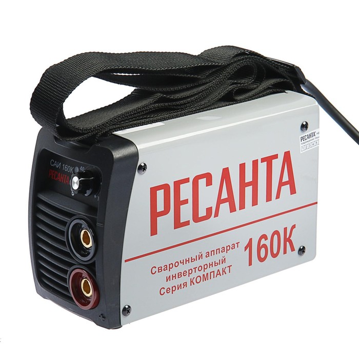Сварочный аппарат инверторный Ресанта САИ160К, 6.3 кВт, 10-160 А