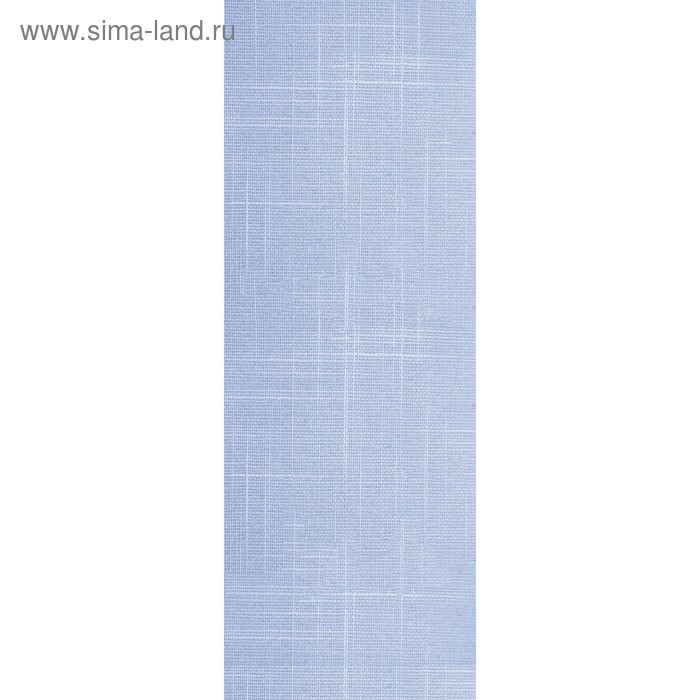Комплект ламелей для вертикальных жалюзи «Шантунг», 5 шт, 180 см, цвет голубой - Фото 1