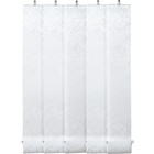 Комплект ламелей для вертикальных жалюзи «Кракле», 5 шт, 180 см, цвет белый - Фото 2