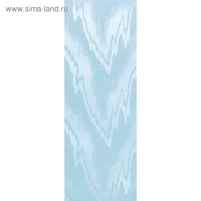 Комплект ламелей для вертикальных жалюзи «Фортуна», 5 шт, 180 см, цвет голубой - Фото 1