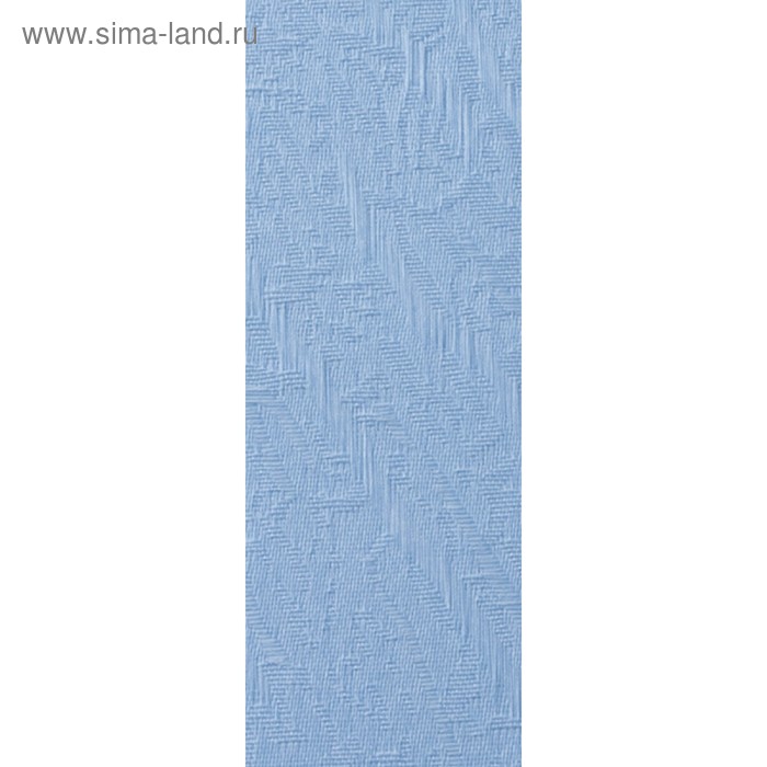 Комплект ламелей для вертикальных жалюзи «Ариэль», 5 шт, 180 см, цвет голубой - Фото 1