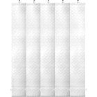 Комплект ламелей для вертикальных жалюзи «Аврора», 5 шт, 180 см, цвет белый - Фото 2