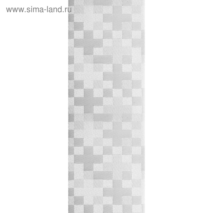 Комплект ламелей для вертикальных жалюзи «Тетрис», 5 шт, 180 см, цвет белый - Фото 1