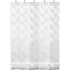 Комплект ламелей для вертикальных жалюзи «Тетрис», 5 шт, 180 см, цвет белый - Фото 2