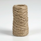 Шпагат джутовый 3-х ниточный, 1,68 КТекс, 30 м - Фото 1