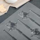 Форма для шоколада и конфет «Розы», 5 ячеек, 24×18,5×1 см - Фото 3