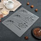 Форма для шоколада и конфет «Пони», 5 ячеек, 24×18.5×1 см, прозрачная - Фото 3