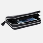 Портмоне мужское на молнии, цвет чёрный - фото 22595448