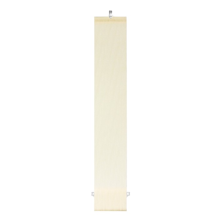 Комплект ламелей для вертикальных жалюзи «Бриз», 5 шт, 180 см, цвет охра