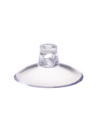 Присоска универсальная силиконовая d=25 мм, сквозное отверстие, 20 шт. в наборе, прозрачная - Фото 7