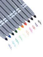 Фломастеры 10 цветов, двухсторонние, круглый наконечник 2 мм/5 мм, вентилируемый колпачок, блистер - фото 118896583 Фломастеры 10 цветов, двухсторонние, круглый наконечник 2 мм/5 мм, вентилируемый колпачок, блистер - фото 118896583