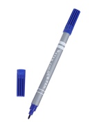 Фломастеры 10 цветов, двухсторонние, круглый наконечник 2 мм/5 мм, вентилируемый колпачок, блистер - Фото 6