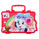 Фломастеры 18 цветов МИНИ с печатями,в пластиковой сумочке,вентилируемый колпачок,МИКС - Фото 2