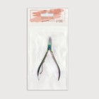 Кусачки маникюрные для кутикулы, 9.5 см, длина лезвия-10 мм, цвет хамелеон - Фото 6