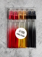 Флакон стеклянный для парфюма «Амбре», с распылителем, фасовка - 6 шт., 10 мл, МИКС - Фото 5